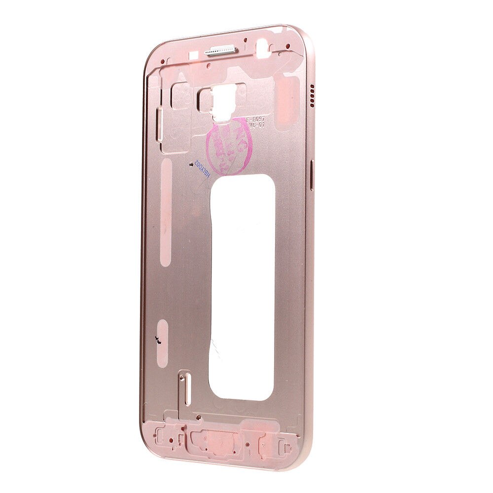Til samsung galaxy  a5 sm-a520 mellemrammehus bezel mid chassis: Rose guld