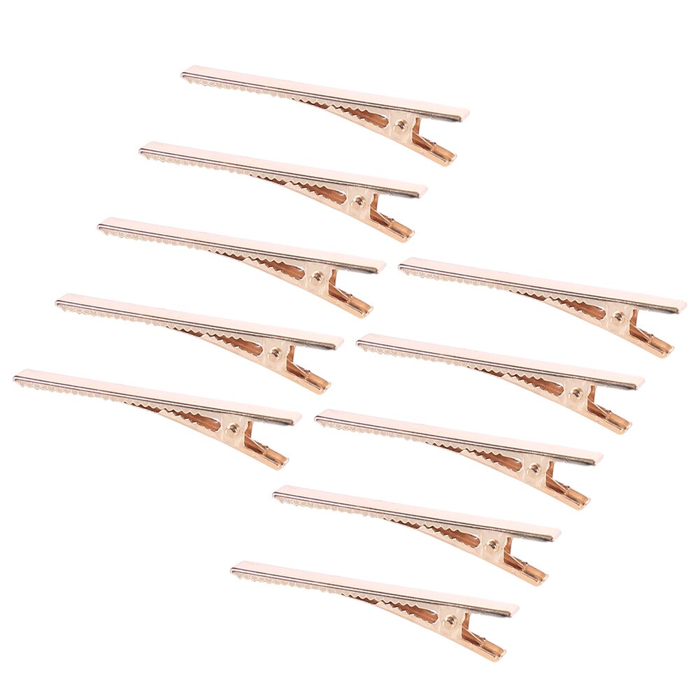 Haar Pin Silikon Harz Form Haar Clip DIY Haarnadel Anhänger Keychain Lesezeichen Schmuck Handwerk Machen: 10Pcs D157003