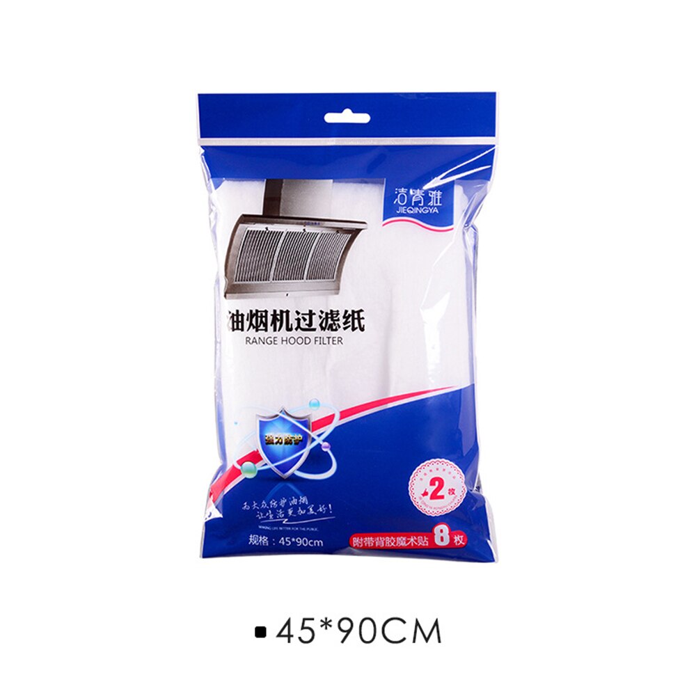 2 stk emhætte anti-filter klistermærker absorptionspapir røgpapir rent emhætte oliefilter køkken filterværktøj: 45 x 90cm