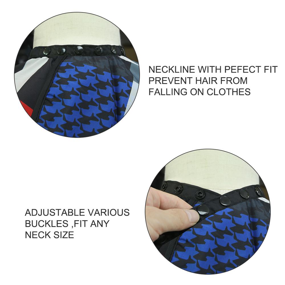 Barber Shop Accessories Retro Haircut Cover Cloth Static-free Hair Salon Equipment Barber Cape