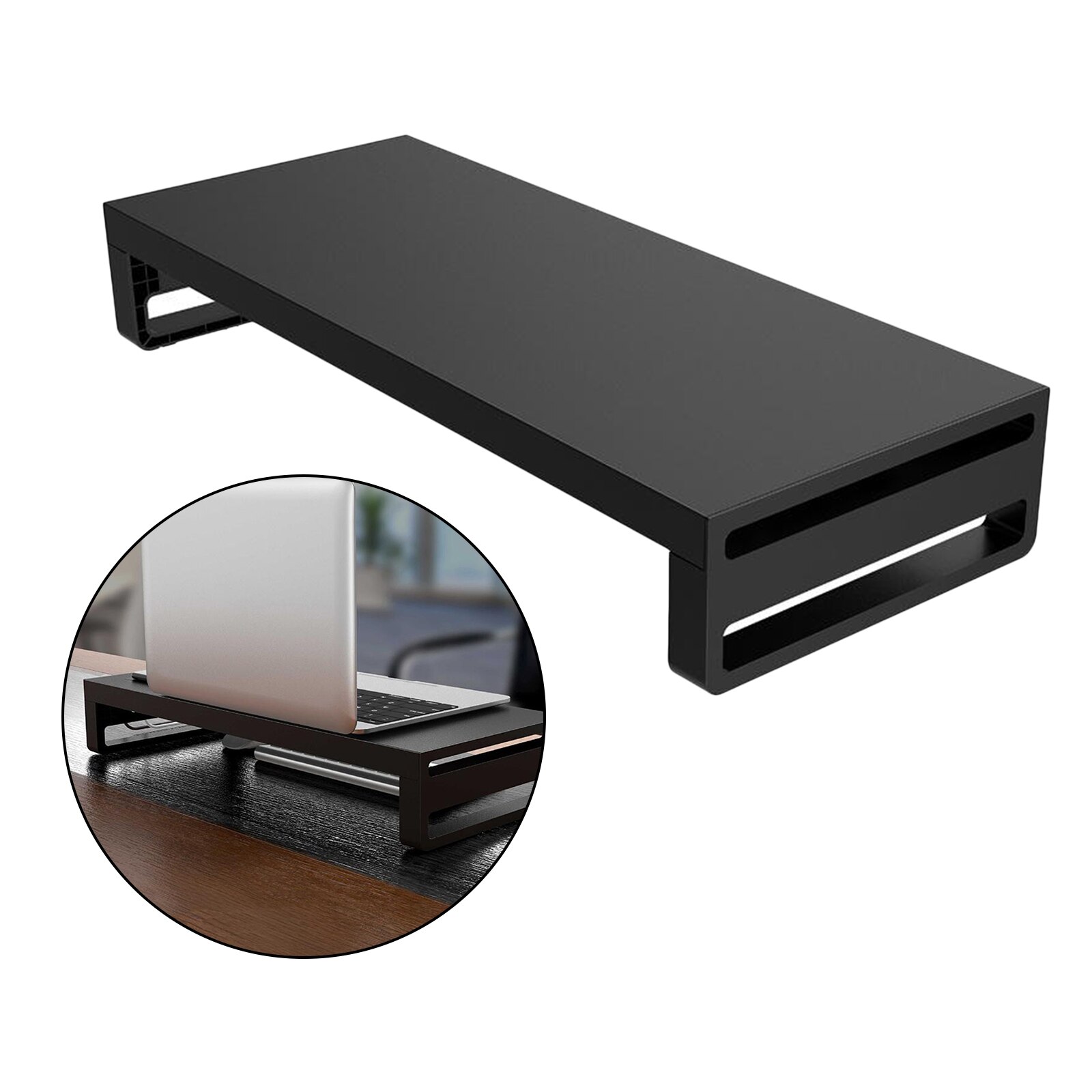 Aluminum PC Laptop Monitor Stand Riser Support, for Computer,Notebook, Save Space