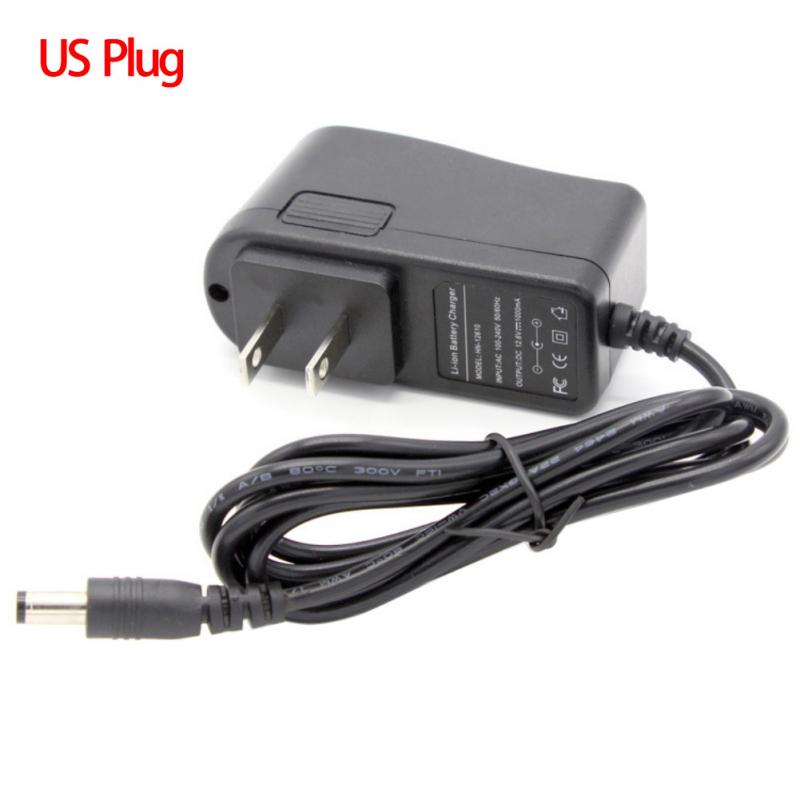 Laders 12 V Caricatore 12.6 V 18650 Batteria Al Litio Charger Dc 5.5*2.1 Millimetri + Trasporto Libero Accessoires: US plug
