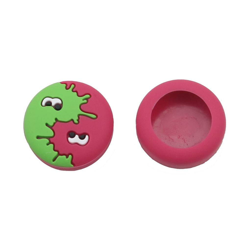 JCD 2pcs Thumb Stick Grip Cap Joystick Cover For Nintendo Switch NS Joy-Con Controller silicone case Thumbstick Case: E