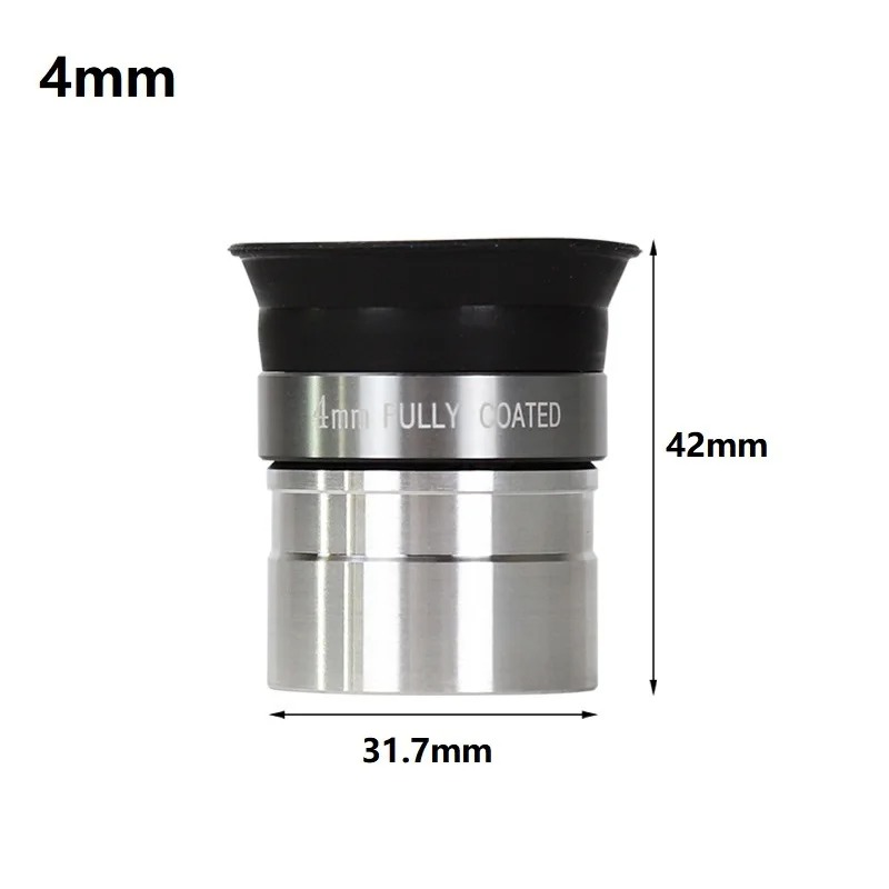 1,25 inch astronomische telescoopoculair Volledig gecoat optisch glas Monoculaire telescoopoculair 4 mm, 10 mm, 20 mm, 25 mm oculair