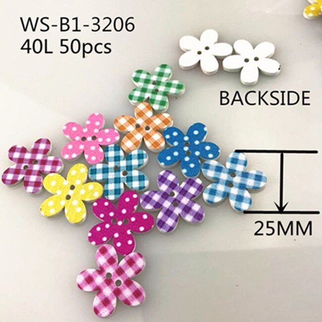 Botones de madera redondos y coloridos para bebé, botón de madera natural rosa, botones de para ropa, accesorios de costura de ropa: PLUM 2