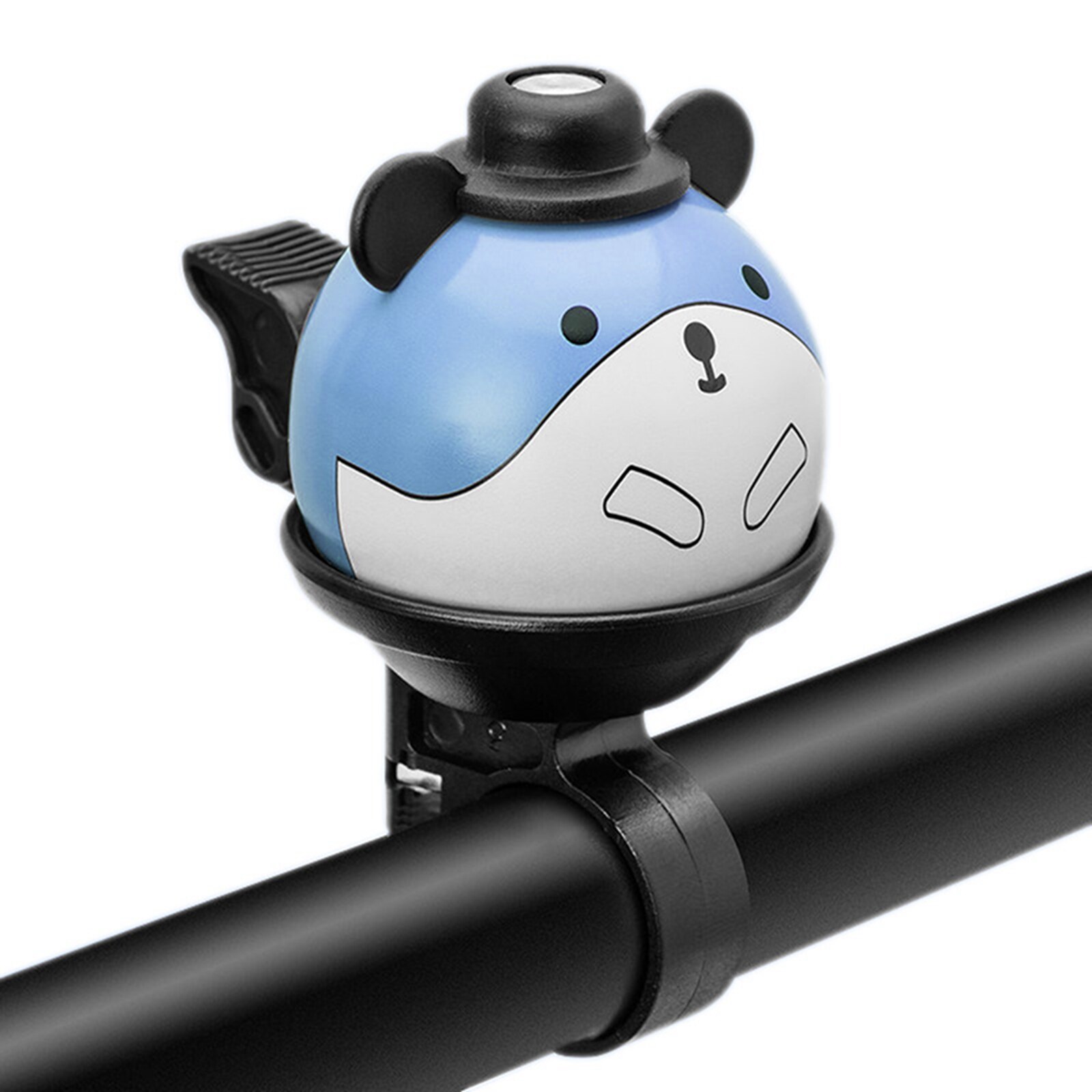 Kids Fietsbel Dier Cartoon Luid Scherpe Fietsen Ring Hoorn Fiets Waarschuwing Veiligheid Politie Sirene Fietsstuur Accessoires: Blauw