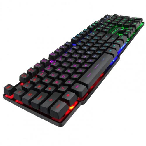 IMICE-AK-600 para teclado, enchufar y usar, con orificio de desviación líquida, para jugadores de electrónica de consumo, con orificio de desviación líquida para oficina: Default Title