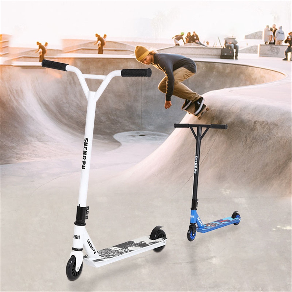 Pro Stunt Scooter Kick Scooter Adult High Speed Freestyle Skatepark Aluminum Alloy Pro Scooter JL-ST01