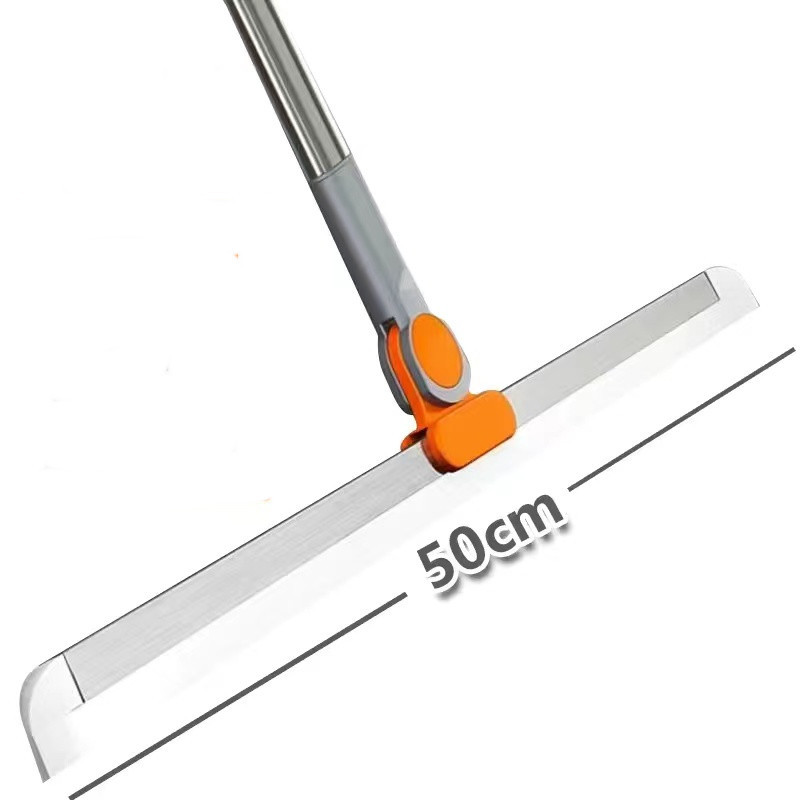 Shower Squeegee for Glass Door Wall Scraper Cleaner with Silicone Holder Bathroom Mirror Wiper Rubber Blade Water Remover Tool: Lavender