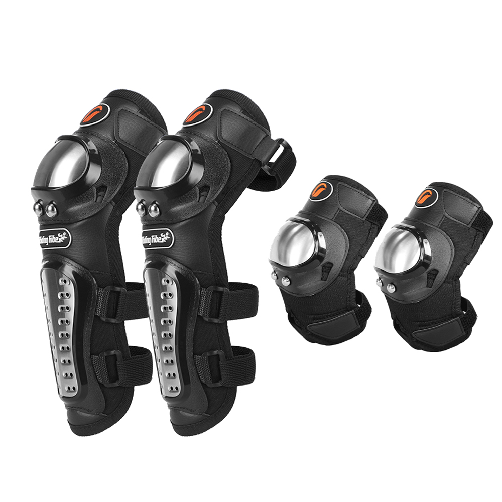Motorcycle Stainless steel Knee pads Armor Adult Motorbikes Leg Armor Pata Moto Body Armor Gear moto equipment for men
