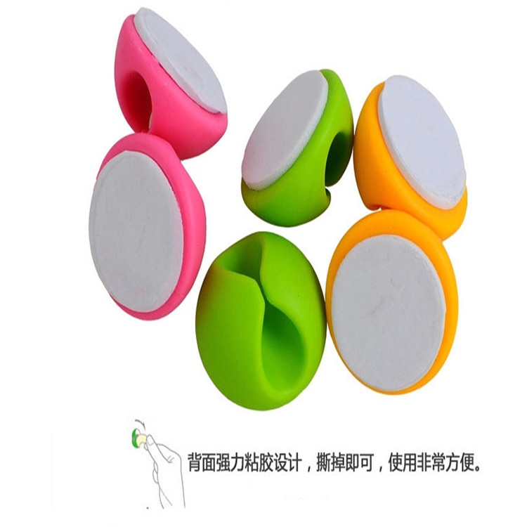 Universal Desktop Fastening Clamp Wire Fixed Device USB Cable Holder Electrical Cord Manager Hub