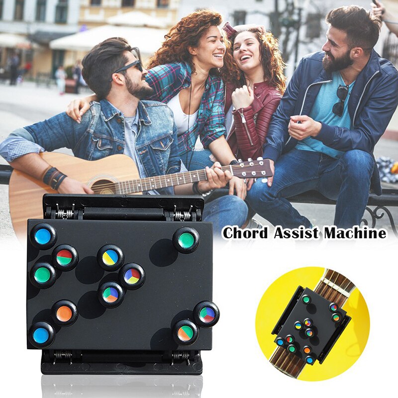 Guitar Chords Beginner Teaching Aid Learning System Guitar Trainer Practice Acoustic Guitar Accessories &amp;T8
