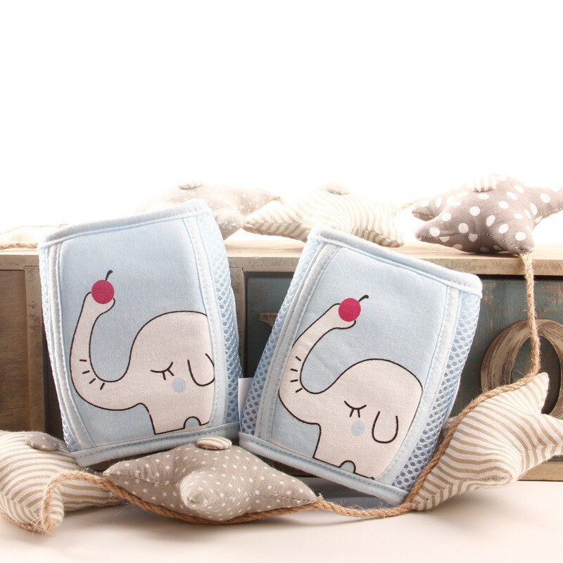 Enfants antidérapant rampant coude nourrissons tout-petits bébé accessoires genouillères protecteur sécurité genouillère jambe respirant filles garçons: 1tianlanxiaoxiang