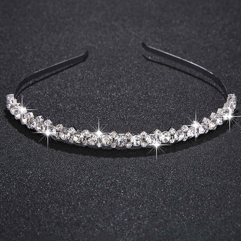 Crystal Pearls Alloy Tiaras and Crowns Bridal Headpieces Wedding Hair Accessories Jewelry Bride'Tiaras Hairbands: TS-J739-S