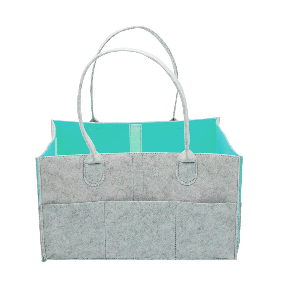 Baby Windel Caddie Organizer Faltbare Fühlte Lagerung Tasche Tragbare Leicht Multifunktions Veränderbar Fächer Für Frauen: 5