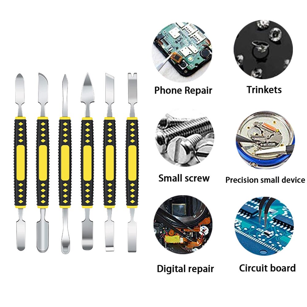 Universele Mobiele Telefoon Reparatie Opening Tool Mini Metal Spudger Crowbar Kit Voor Telefoon Laptop Elektronische Scherm Reparatie Tool Koevoet