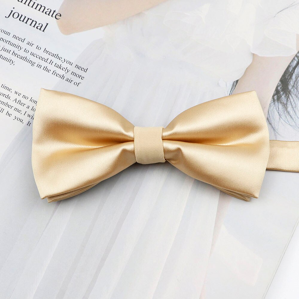 Heren polyester vlinderdas effen kleur vlinder strik bruiloft feest zakelijk verstelbare vlinderdas rood blauw: 5