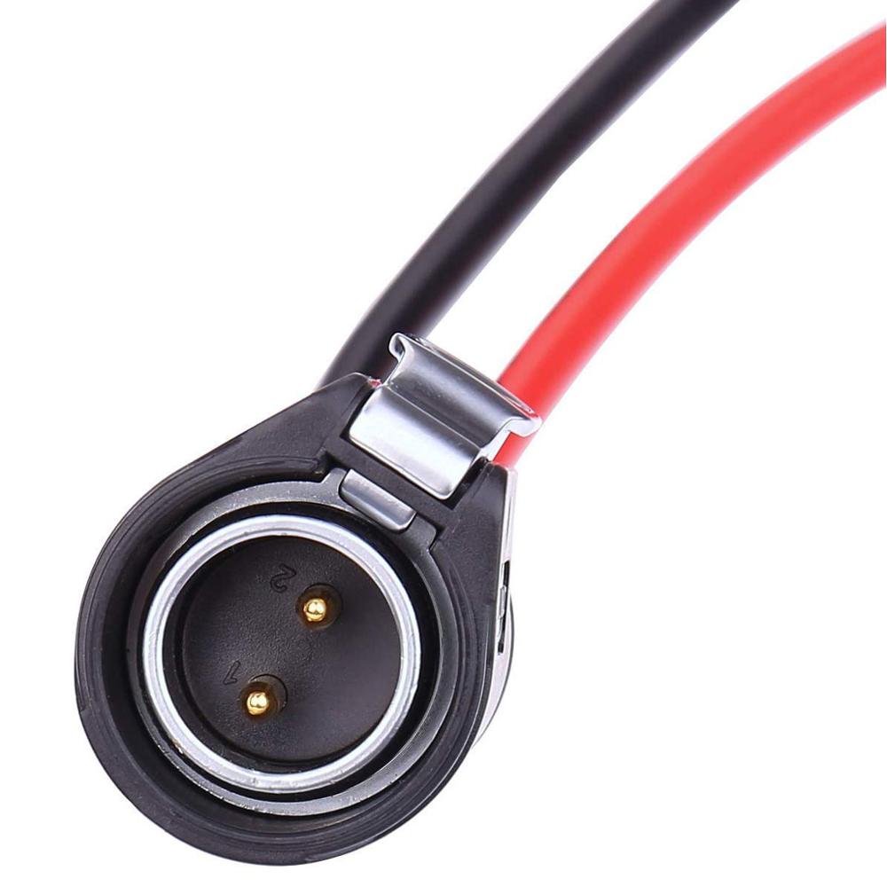 2Pin Connector, Male Plug & Female Panel Mount Socket Waterproof IP67 Fit for Furrion RV Solar Port, Grand , Forrest River