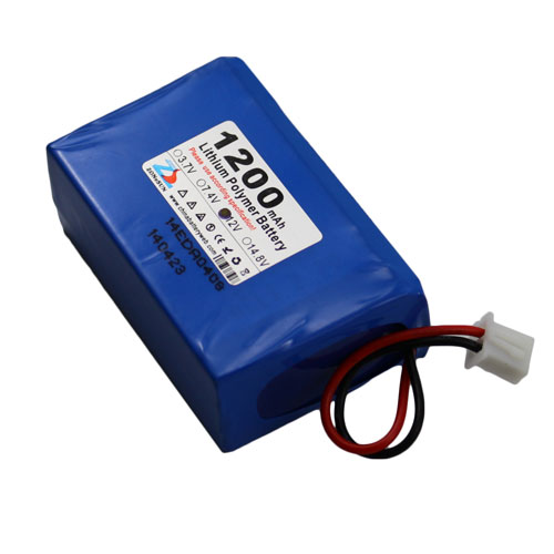 In the core 1200mAh 11.1V smoke alarm monitoring equipment for lithium ion batteries 12V detector 063048 Rechargeable Li-ion Cel