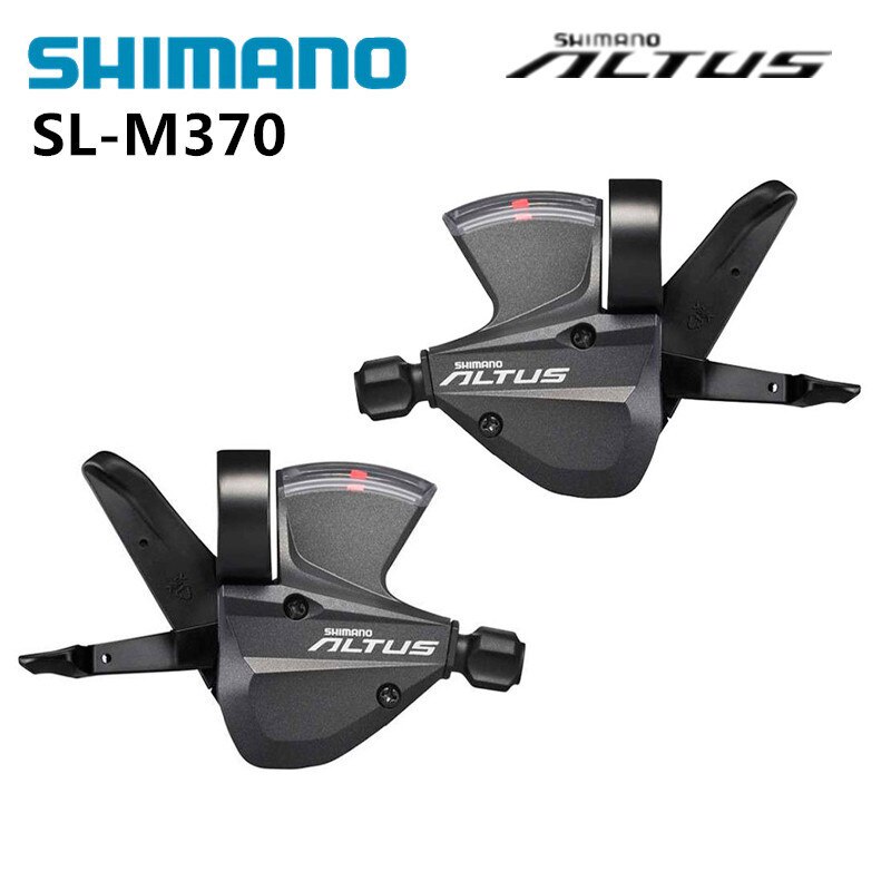 ALTUS SL M370 Duim Shifter Links & Rechts MTB Mountainbike Derailleurs 3x9 s 27 Speed Fiets Transmissie