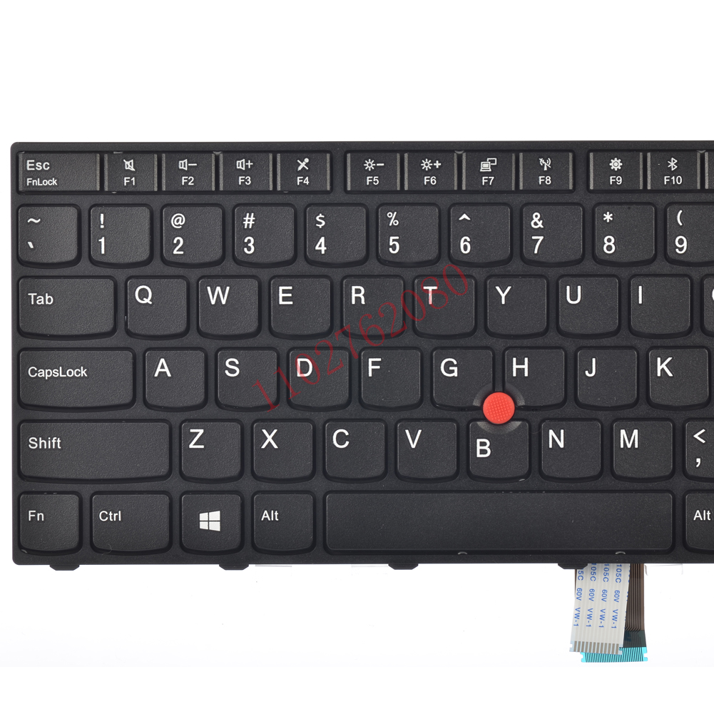 Vervangend toetsenbord voor Lenovo ThinkPad E470 E470c E475 met aanwijzer zonder achtergrondverlichting