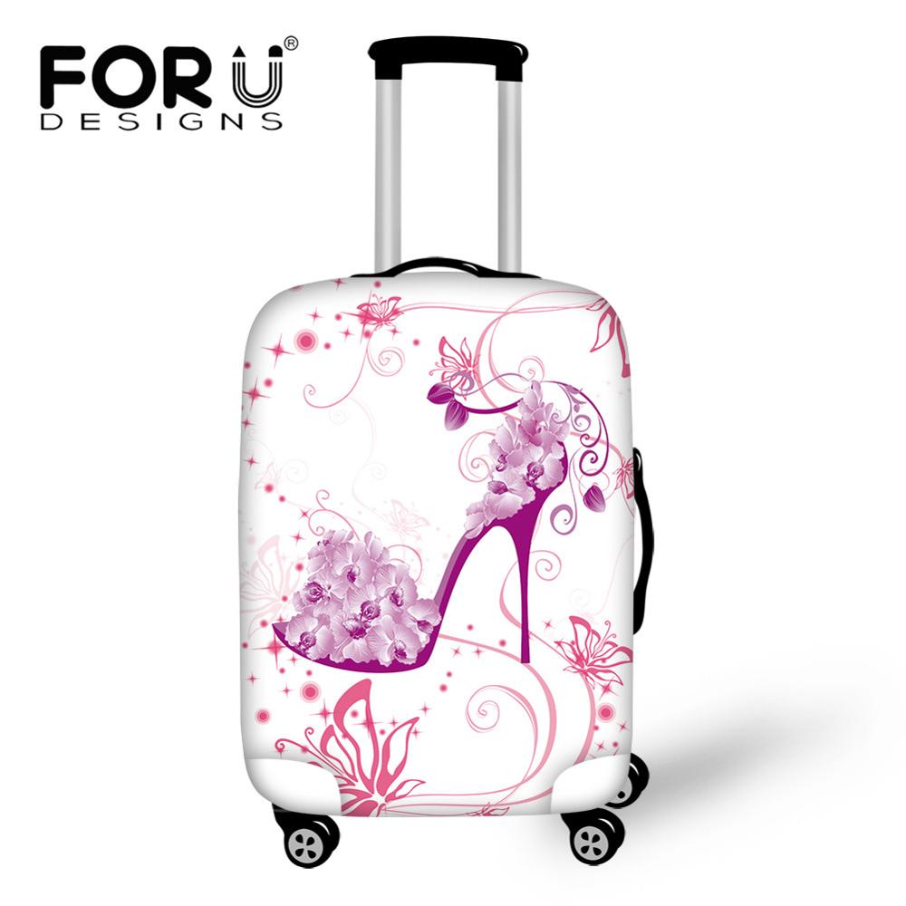 FORUDESIGNS Dust-proof Elastic Covers Pattern Anti-dust Rain Case On Suitcase Protect Bag Fits For 18-30 Inch Trunk Case: CC90054 / L