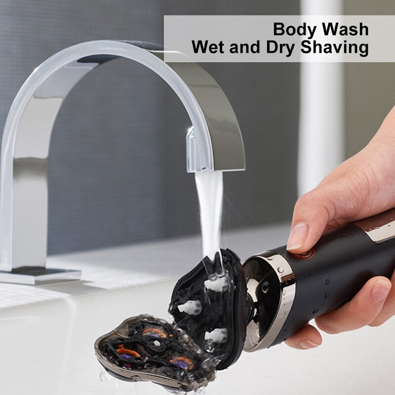 Elektrisch scheerapparaat 3d trimmers voor baard, usb oplaadbaar elektrisch scheerapparaat, elektrisch scheerapparaat voor mannen, baard, scheerapparaat