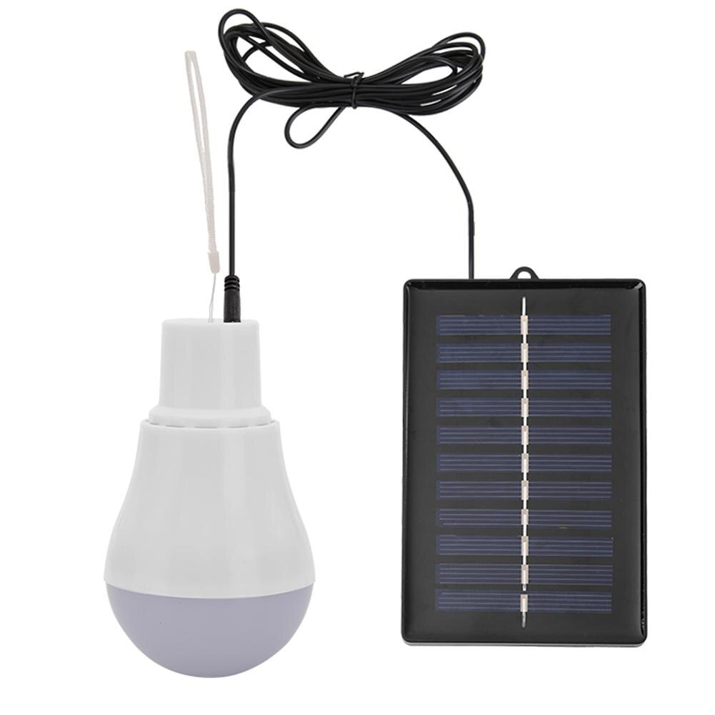 5V 15W 300LM Portable LED Solar Lamp Charged Solar Energy Light Panel Powered Emergency Bulb Outdoor Garden Camping Solar Lamp