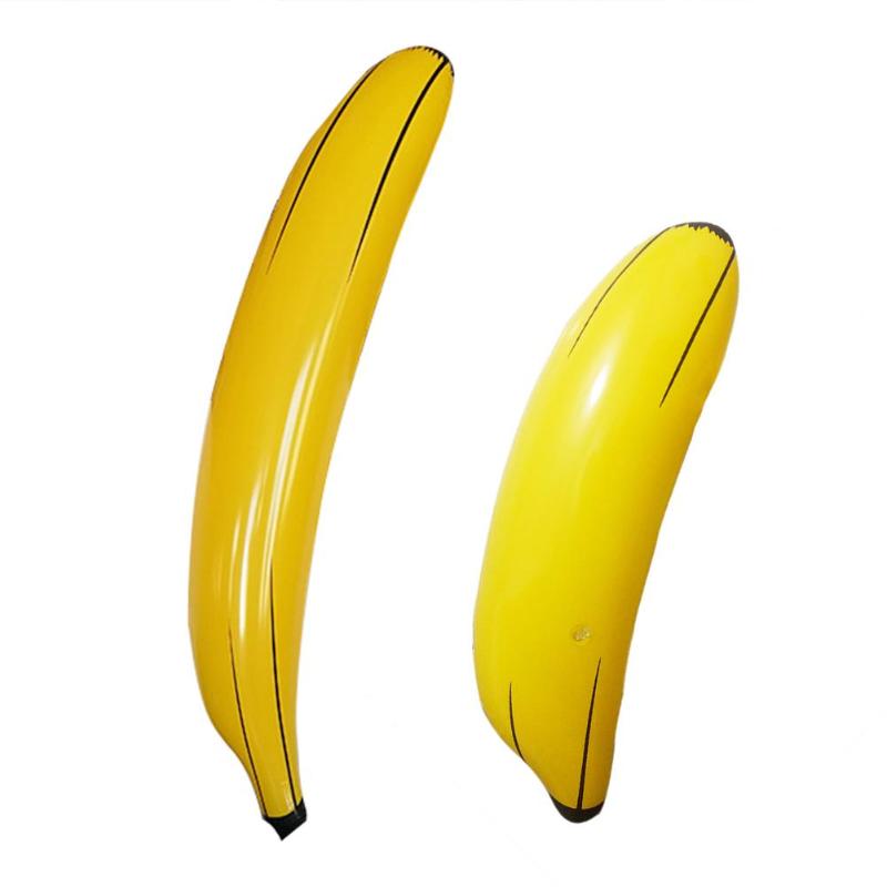 60cm/180cm Baby Inflatable PVC Banana Children Kids Pool Water Toy Night Club Party Props Kids Water Fun Toys