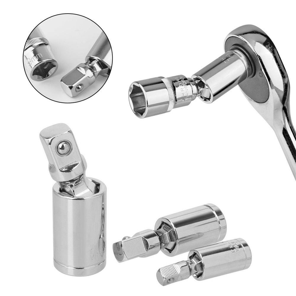 Ensemble de clé à douille universelle 1/4 "3/8" 1/2 "adaptateur de prise de barre d'extension d'angle à cliquet