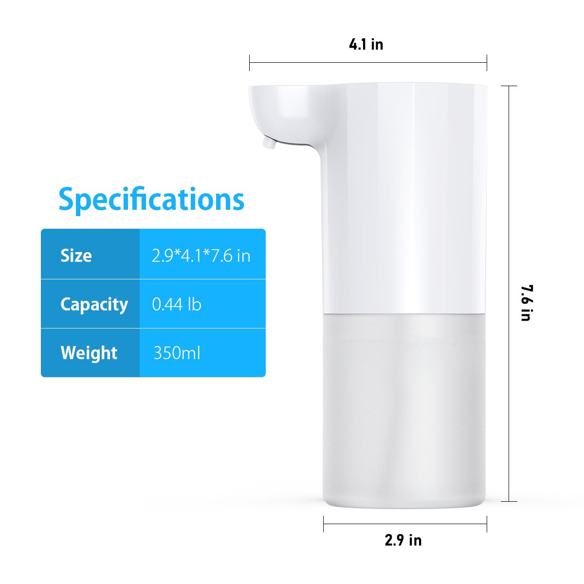 Automatic Liquid Soap Dispenser Infrared Touchless Hand Sanitizer Dispenser Desinfectant Spray Sanitizing Machine for Home