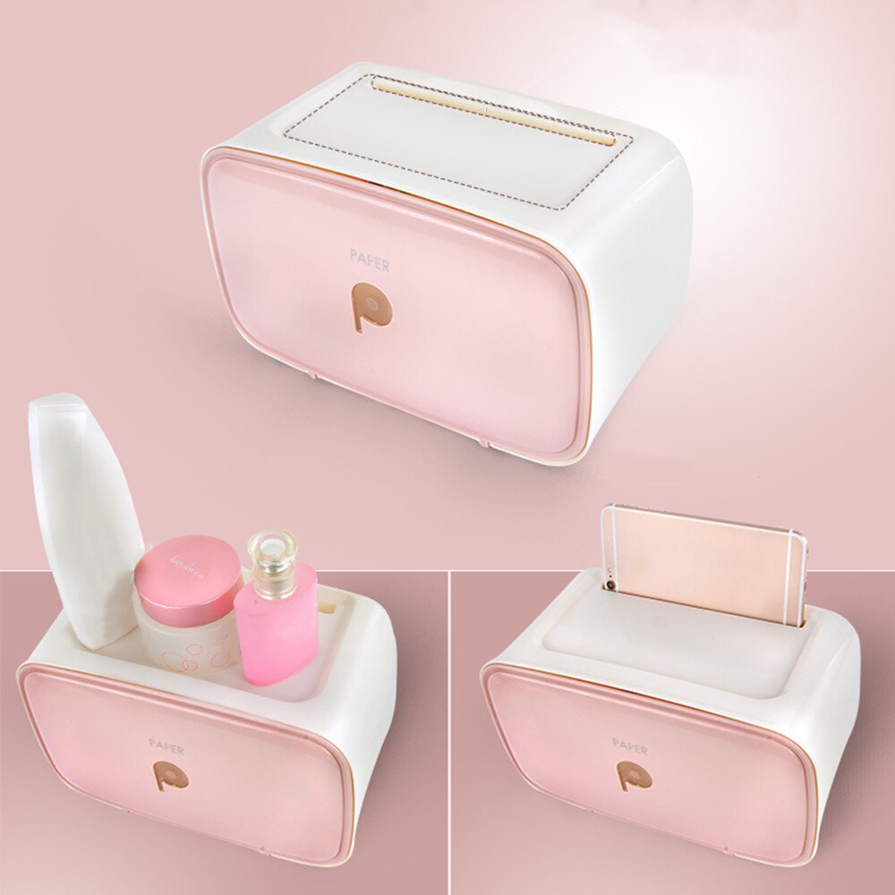 Dispensador de toallas de papel para baño sin perforar montado en la Pared Soporte para toallas de papel dispensador de papel higiénico y dispensador de bolsas de basura