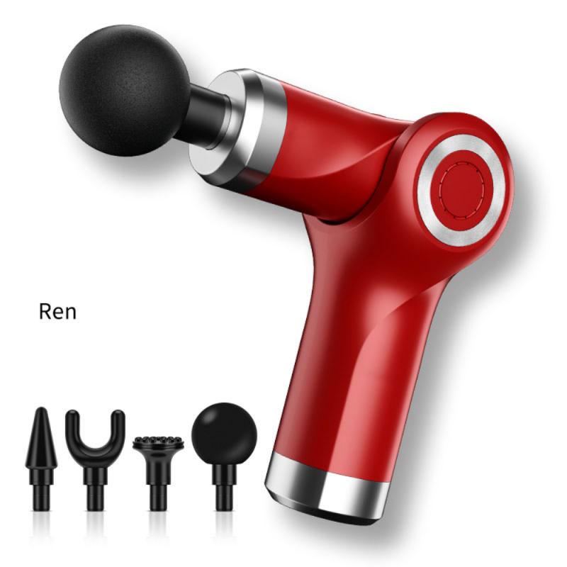 Smart Massage Gun Percussion Massager Soothing Mini Fascia Guns Electric Muscle Vibration Relaxation Massages Men Women Compact: 02