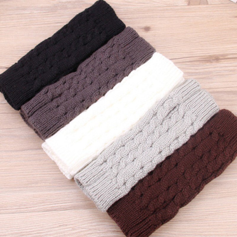 Vrouwen Warme Zachte Handschoenen Dame Winter Herfst Arm Warmer Twist Lange Vingerloze Knit Mitten Praktische Casual Handschoenen