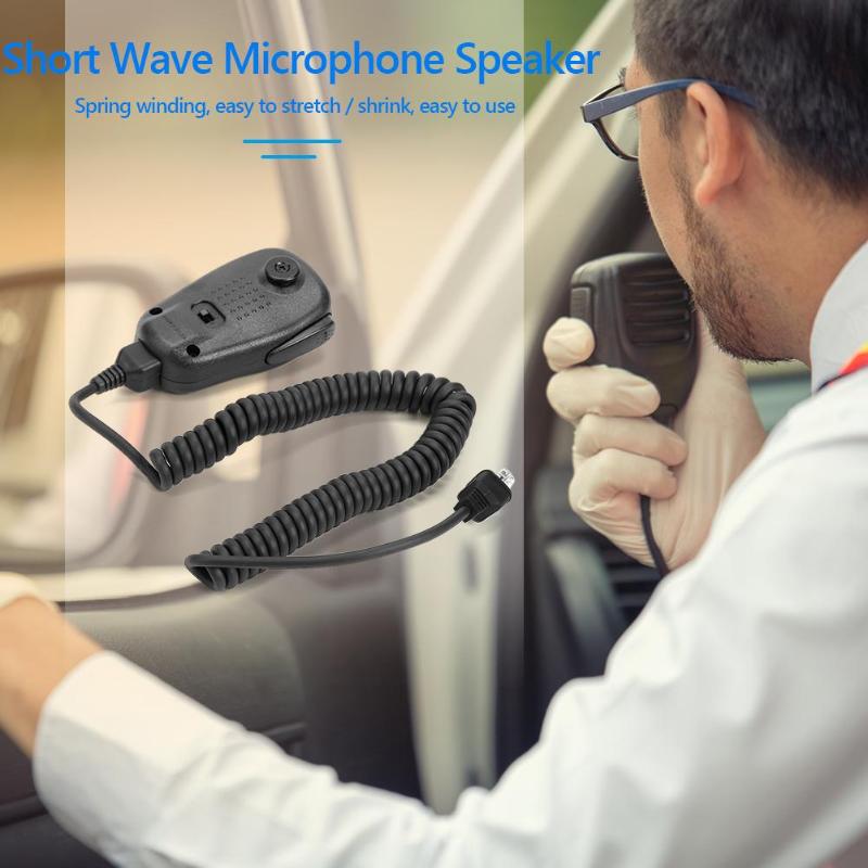Microphone haut-parleur portable pour Yaesu FT-817 FT-857 FT897 FT-450 FT-891 FT-817ND talkie-walkie Radio micro à ondes courtes