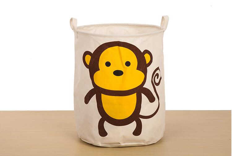 Opvouwbare wasmand, cartoon opbergmand voor speelgoed, linnen wasmand, diversen organizer, cesto ropa sucia, thuis opbergen: Kleur m