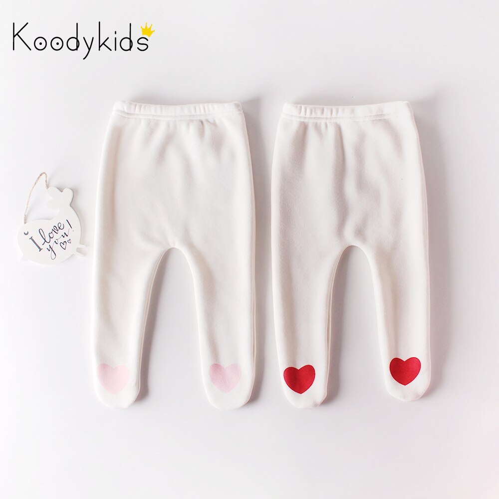 Koodykids Baby Hosen Winter Baby Legging Hosen Strumpfhosen Dicke Fleece Baby Mädchen Leggings Plus Samt Strumpfhosen Baby Strumpfhosen 0- 2 jahre