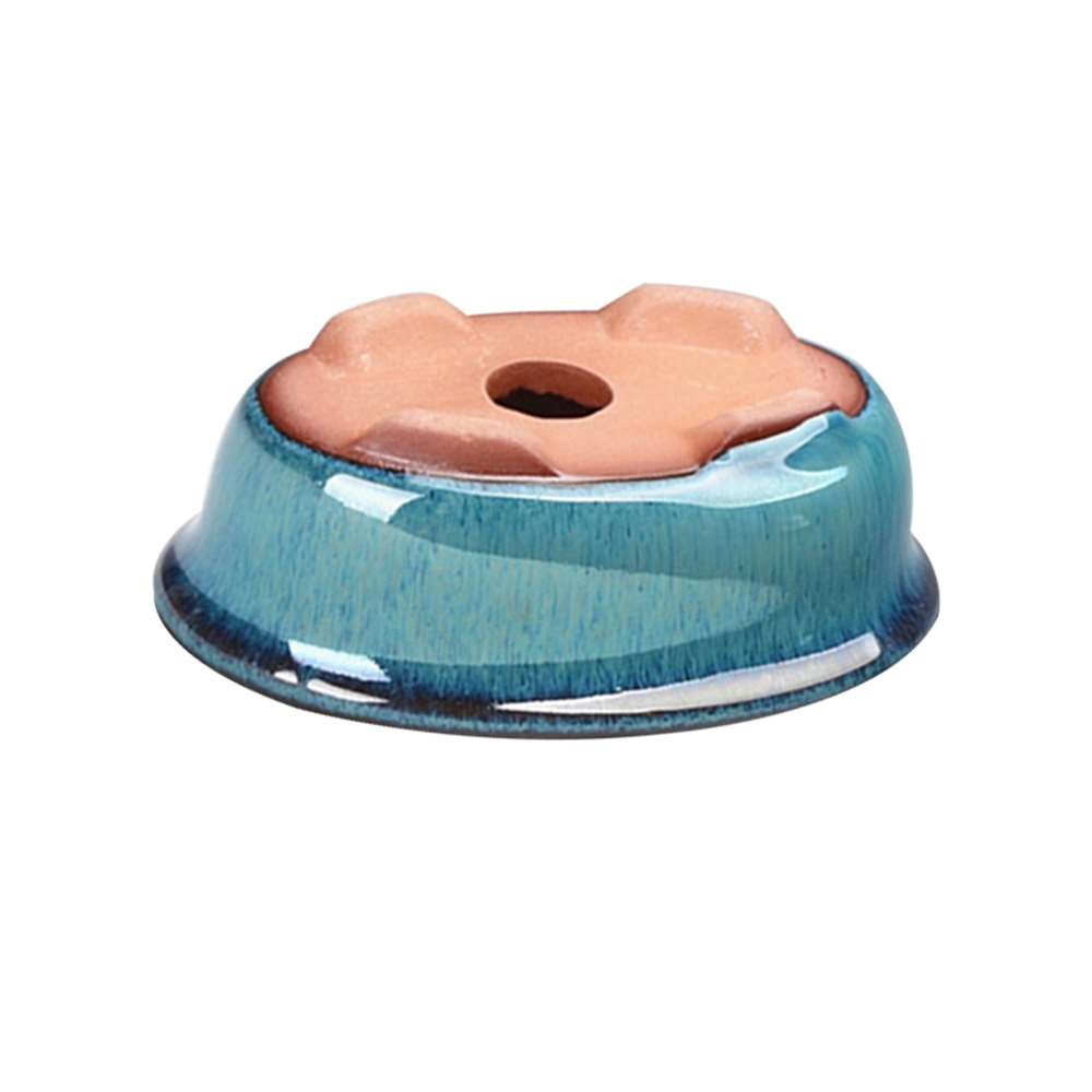 Chinese Style Bonsai Pots Breathable Stoneware Bonsai Pots With Holes Chinese Style Bonsai Training Flowerpot Ceramic Craft
