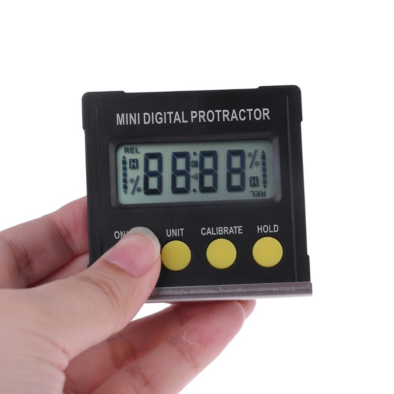 360 Graden Digitale Gradenboog Inclinometer Elektronische Niveau Doos Magnetische Base Meetinstrumenten 94 Pc