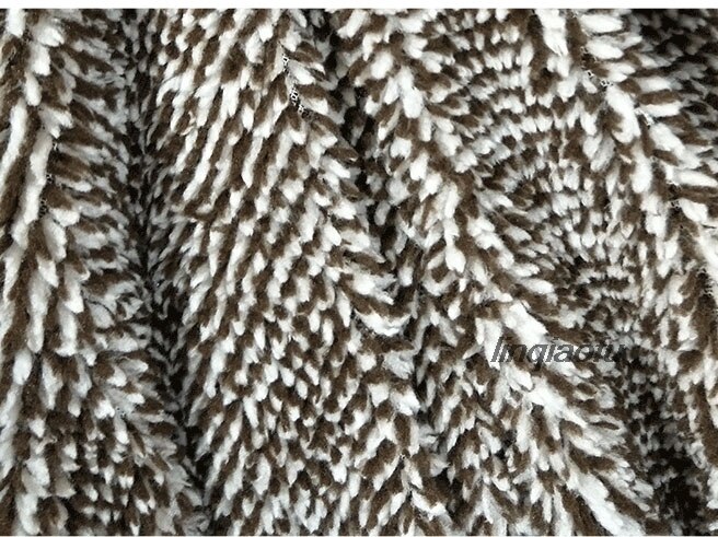 Polyester-strickstoff, gewebter samtstoff