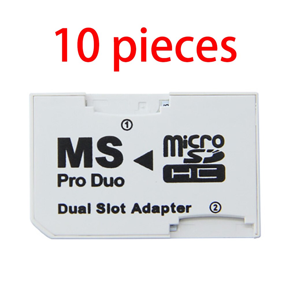 Micro SD TF to Memory Stick MS Pro Duo Card Adapter CR-5400 Dual Slot 10pcs/lot 20pcs/lot