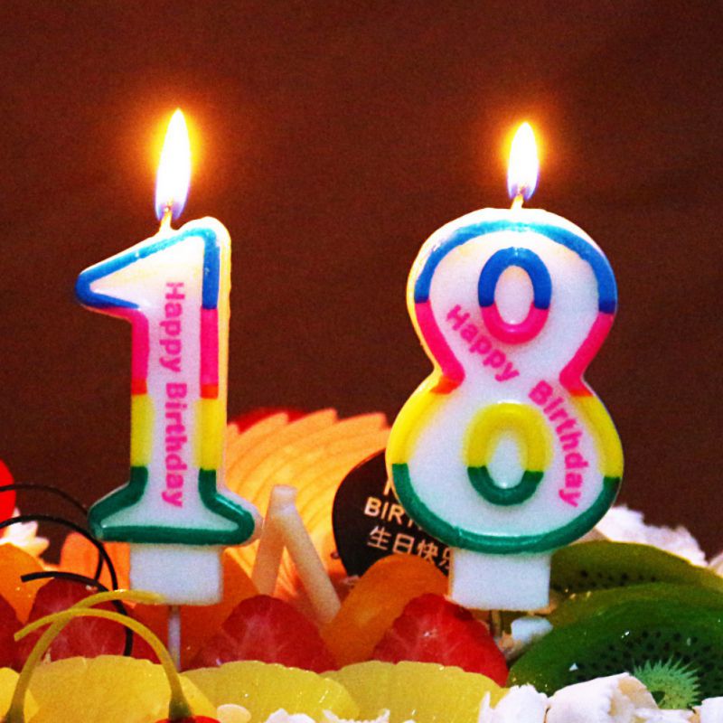Baby Douche Gold Sliver Kids Birthday Kaarsen Nummer Kaarsjes voor Cake Feestartikelen Decoratie Cake Kaarsen