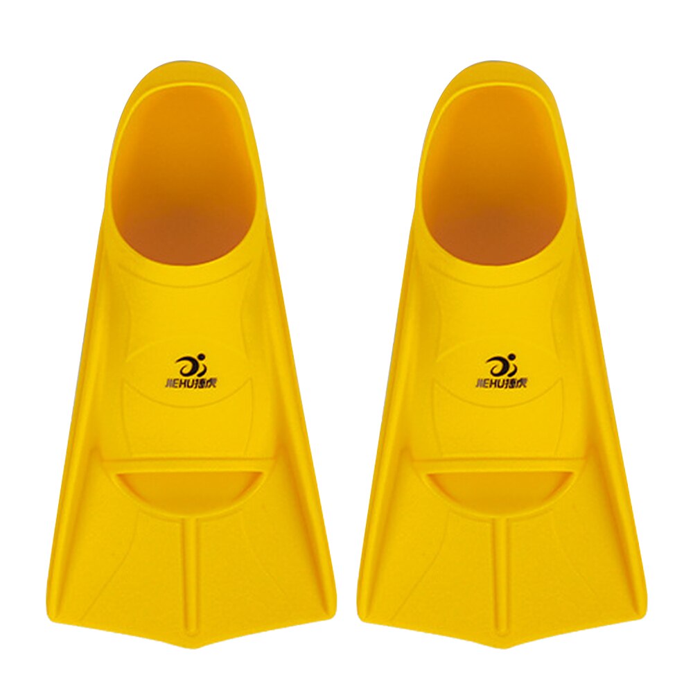 Siliconen Snorkelen Vinnen Korte Vinnen Comfortabele Duiken Flippers Licht Zwemmen Vinnen Snorkeluitrusting Snorkelen Apparatuur: Yellow / L