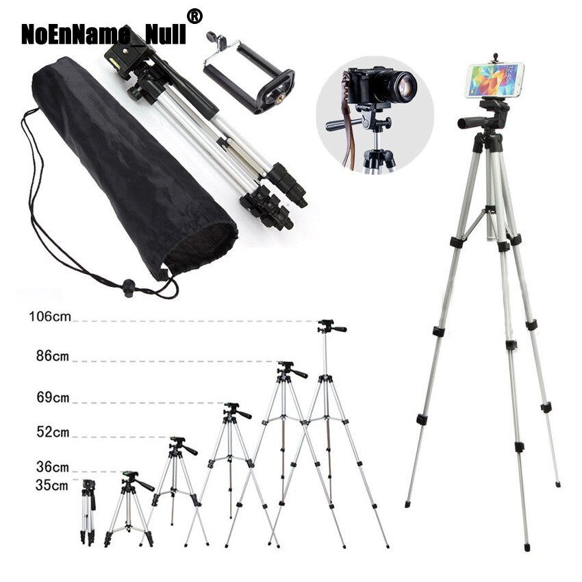 Professionele Camera Statief Houder + Tas Voor Iphone Samsung Mobiele Telefoon Voor Digitale Camera Statieven