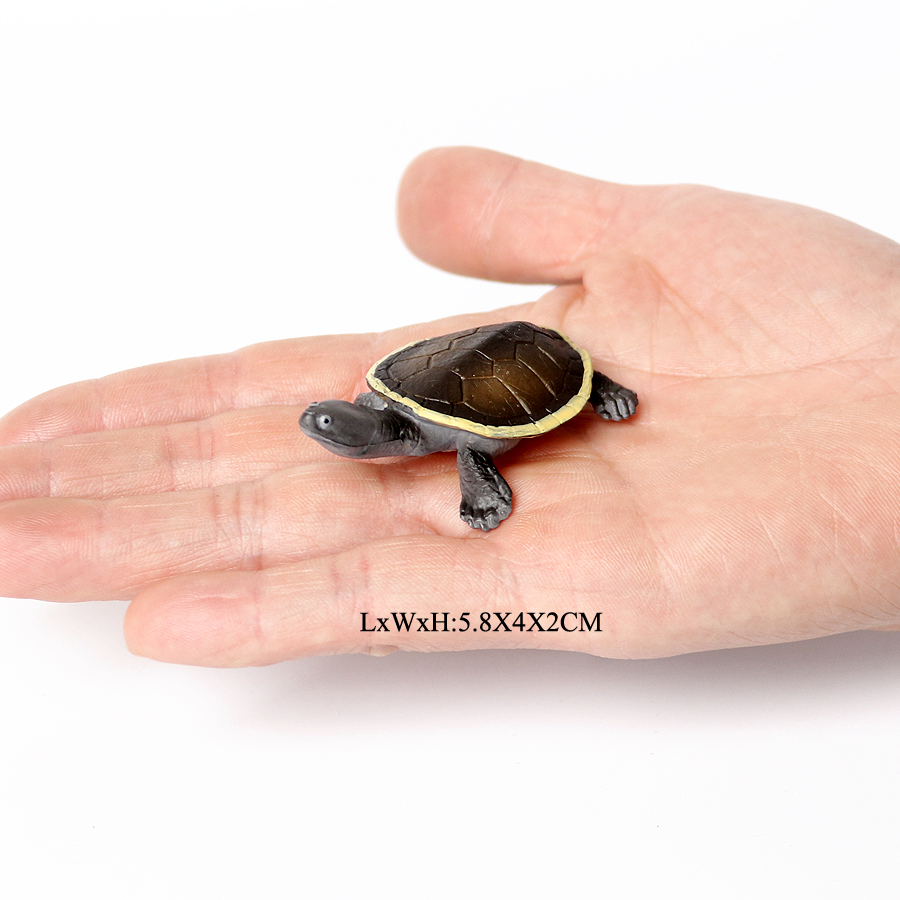 Realistische Plastic Zeeschildpad Levensechte Schildpadden Oceaan Dier Kleine Schildpad Beeldjes Voor Party Favor Decoratie Educatief Speelgoed: NO.11