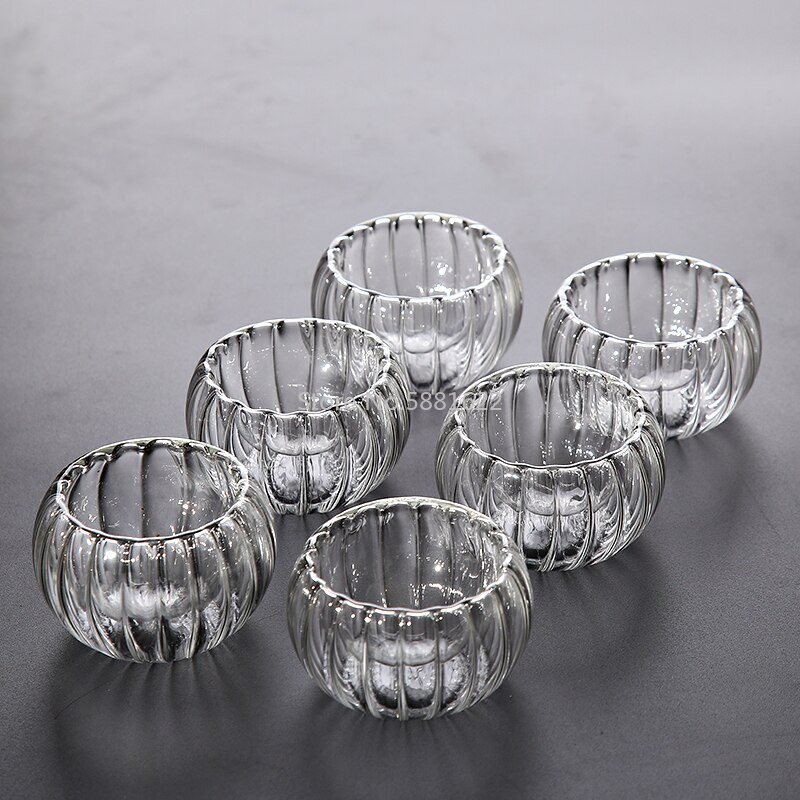 Heat-resistant Glass Cups for Coffee Transparents Teacup Glass Coffee Tea Cup