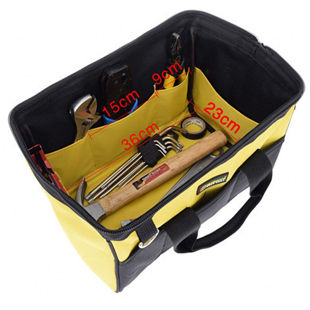 Multi-purpose Tool Bag Thick Oxford Cloth Shoulder Bag High Capacity Portable Tool Kit Electrician Bag