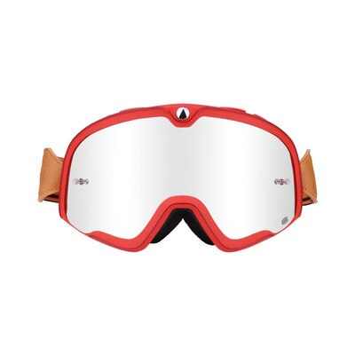 Stijl Lederen Bril Vintage Motorfiets 100% Bril Vintage Motorcycle Goggles Retro Jet Helm Bril: 100 08