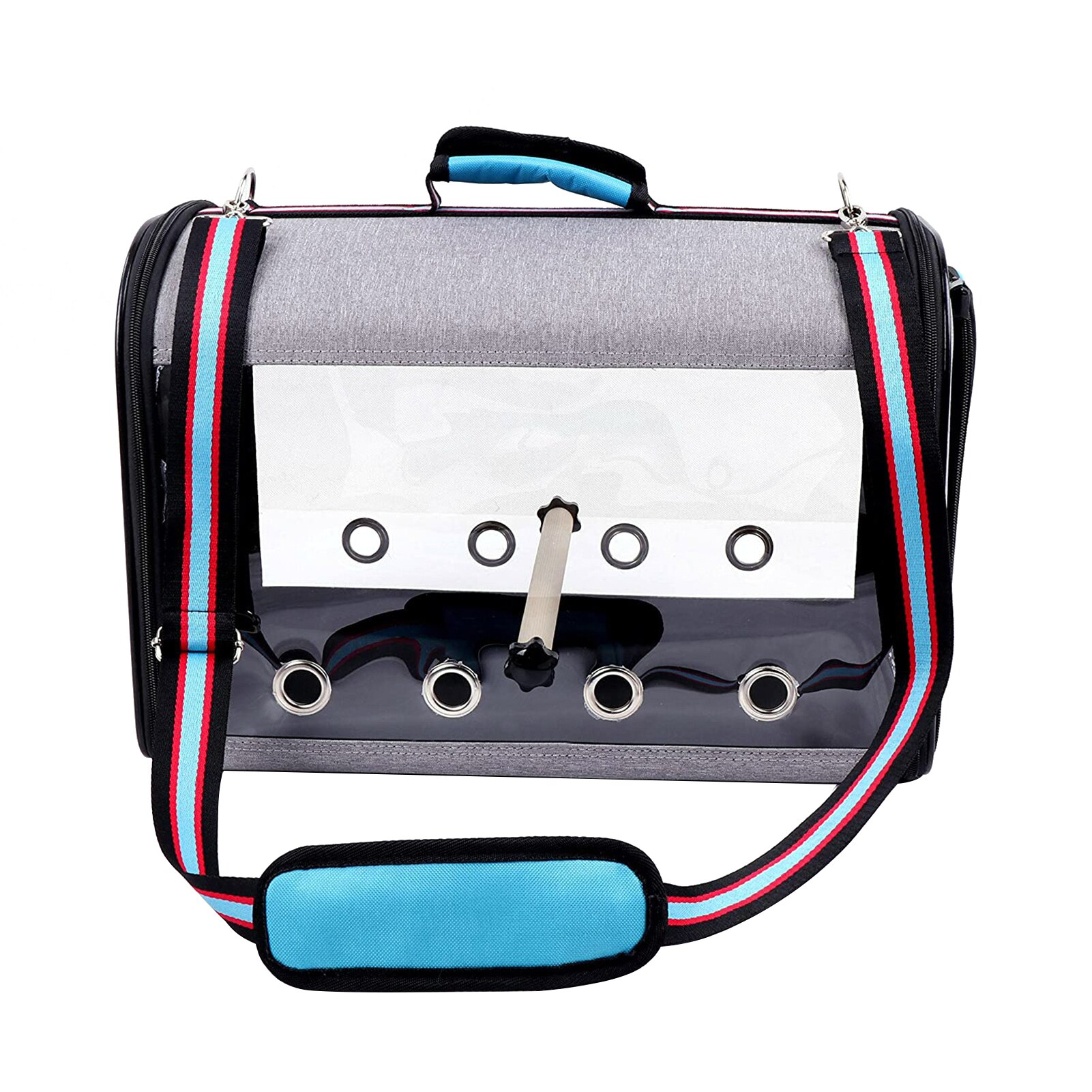 Bird carry Bag Bird Travel Cage Suitcase Portable Lightweight Breathable Bird Perch Space Backpack