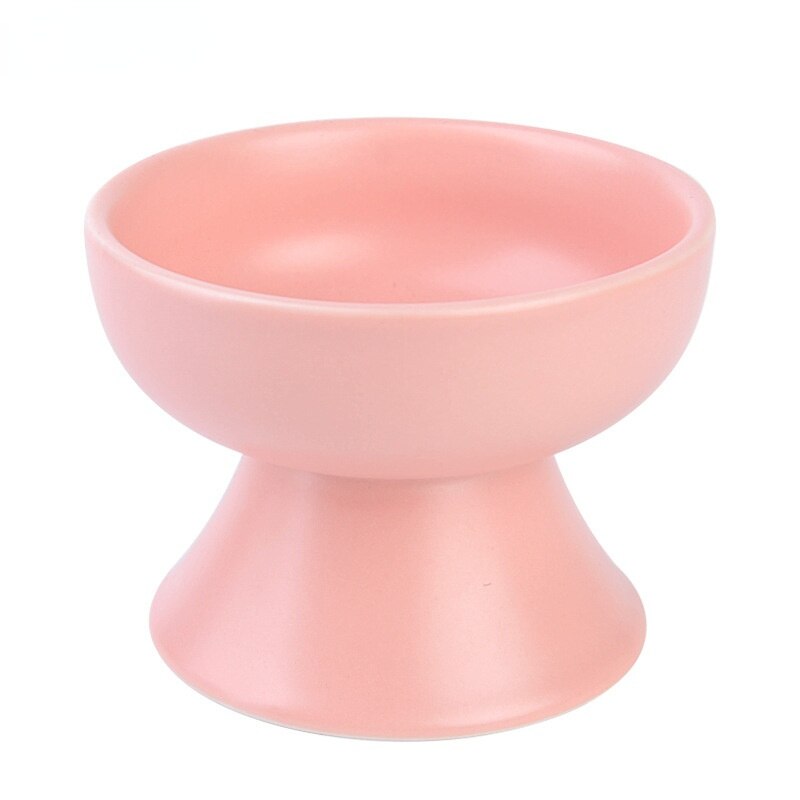 Ceramic Pet Bowl Japanese-style Cat Bowl High Foot Pet Water Food Bowls for Cat Dog Pet Feeding Dog Supplies
